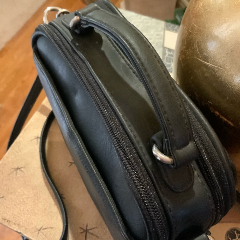 Rosetti Elegant Black Crossbody Bag  23" Drop - Picture 3 of 6